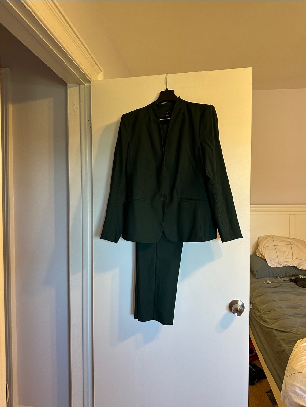 Ann Taylor Dark Green Suit Jacket